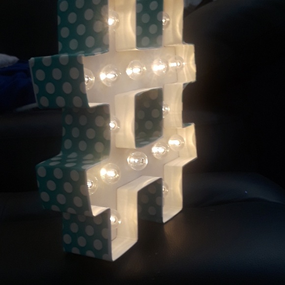 Marquee sign Hashtag - Picture 2 of 3
